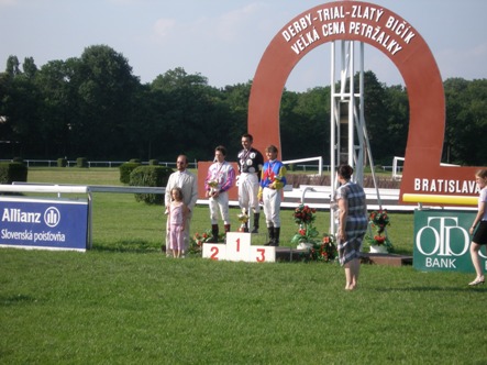 Klaudia Wójcik na podium w Bratysławie